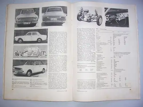 DDR Zeitschrift KFZ Kraftfahrzeugtechnik 11 / 1966 Robur Spezial Kraftfahrzeuge