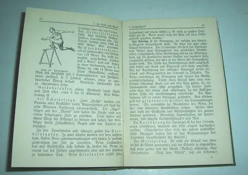 2 Bücher: Wandern Spiel und Sport & Turnspiele für Deutschlands Jugend 1911/13