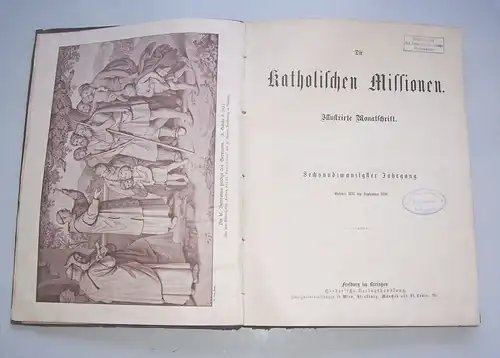 Die katholischen Missionen - illustrierte Monatsschrift 1898 - Völkerkunde !