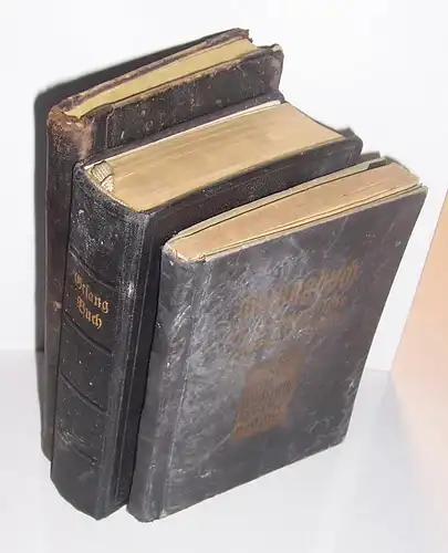 3 x christliche Gesangbücher - Zittau Brandenburg Pommern 1888 / 1917 / 1931 !