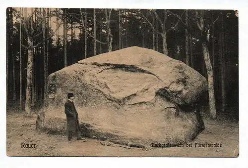 Ak Foto Rauen Markgrafenstein bei Fürstenwalde Postkarte Brandenburg