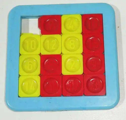 DDR Schiebefix Geduldspiel Denkspiel Ohne Fleiss kein Preis Spielzeug