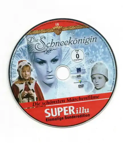 Die Schneekönigin DVD Die schönsten Märchenfilme Super Illu Märchen Defa