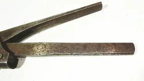 Rollgabelschlüssel Engländer  No 2 DRGM Spezial Werkzeug Vintage Franzose !