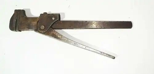 Rollgabelschlüssel Engländer  No 2 DRGM Spezial Werkzeug Vintage Franzose !