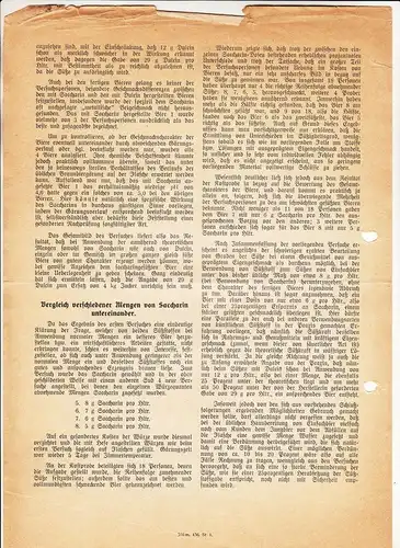 Sonderdruck Nr.21/1934 Deutsche Brau Industrie Süßen von Einfachbier Brauerei
