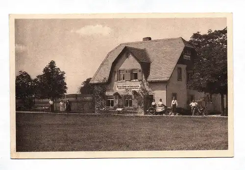 Ak Bergschänke zum Katzenstein Pobershau im Erzgebirge Sachsen