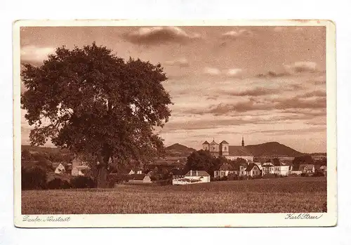 Foto Ak Dauba in Böhmen Neustadt Tschechien 1927