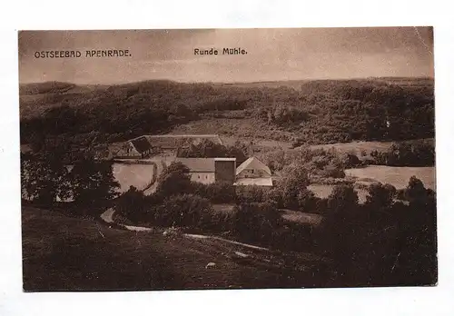 Ostseebad Apenrade Dänemark Runde Mühle 1919