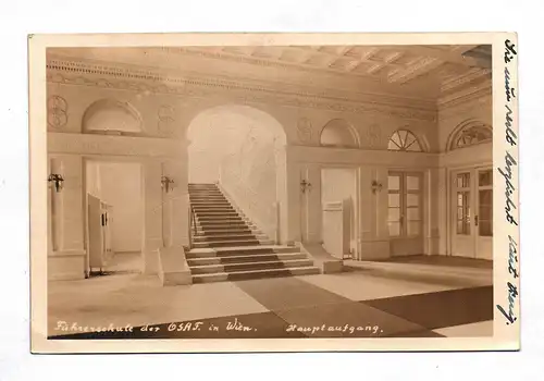 Foto Ak Führerschule der GSAF in Wien Hauptausgang 1940