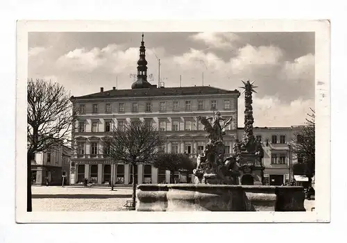 Foto Ak Sparkasse Wischau Feldpost Tschechien