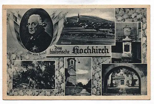 Ak Das historische Hochkirch Sachsen Keith-Denkmal