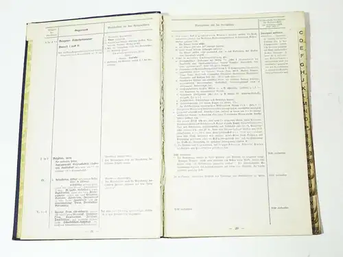 Alphabetisches Verzeichnis Seefracht Ordnung Seeverkehr Verein Hamburg Rheder