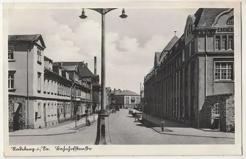 Ak Radeberg i. Sa. Bahnhofstraße 1939 A2557