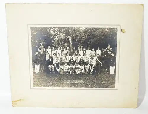 Foto Jugend Verein Frohsinn Lawalde 1930 Oberlausitz