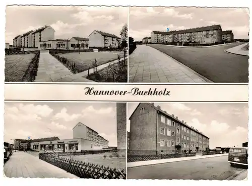 Ak Hannover Buchholz Mehrbild 1961 