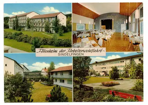Ak Altenheim der Arbeiterwohlfahrt Sindelfingen 1960er 