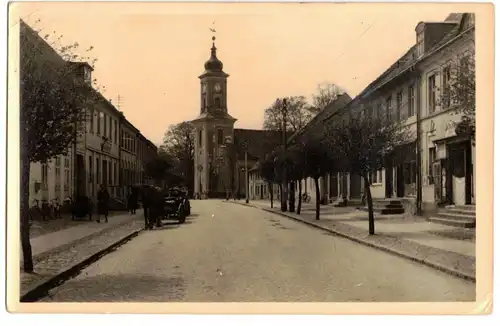 Ak Lindow Mark Straße des Friedens 1960