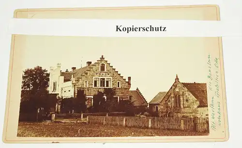 Foto Alt Warthau Kreis Bunzlau Wohnhaus Schlesien 1890er