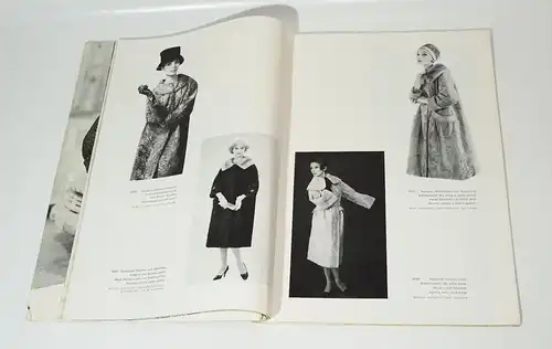 Hermelin Nr 2  1960 Pelzmodelle Zeitschrift Pelze Nerz Pelzmode Fashion Mode Vin