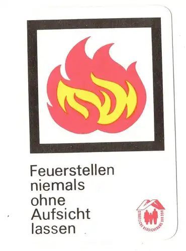 DDR Taschenkalender Feuerstellen Staatliche Versicherung der DDR 1979