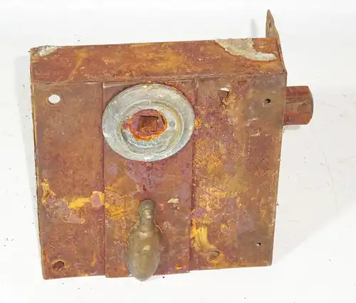 Altes Kastenschloss Türschloss Gross Vintage Ersatzteil 