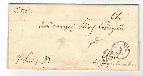 Brief 1845 Liegnitz Schlesien Gerichtsbeschluss Direktor Fürbringer