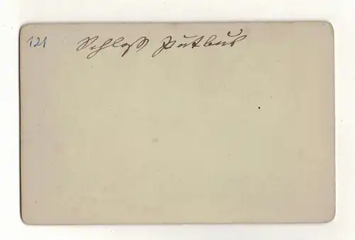 CdV Foto Schloss Putbus um 1870 