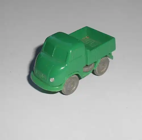 Wiking Modellauto Unimog grün unverglast