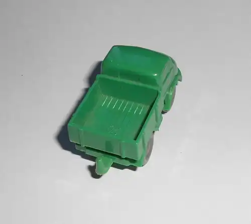 Wiking Modellauto Unimog grün unverglast 