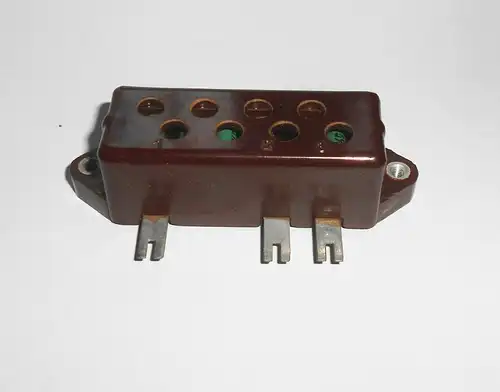Alter Kondensator Widerstand Bauelement Radio Bakelit 3 Stufen Regler Elektriker