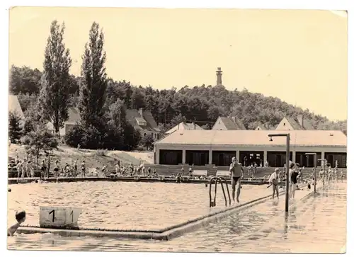 Ak Bad Freienwalde Oder Schwimmstation 1967