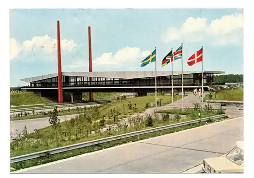 Ak Autobahn Brückenrasthaus Dammer Berge Nellinghof Schierberg 