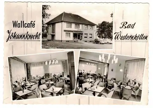 Ak Wallcafe Bad Westernkotten Erwitte Soest 1960er