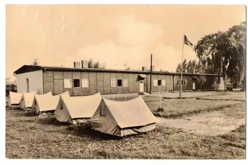Ak Neschwitz Kreis Bautzen Jugendherberge 1969