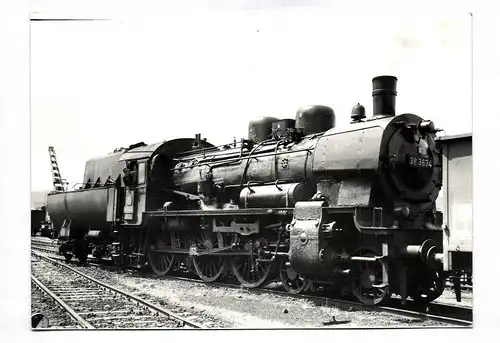 Foto Dampflok 38 3634 Dampflokomotive 1960er, 1970er