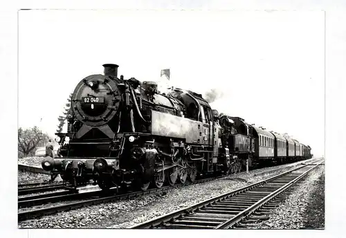 Foto Dampflok 82 040 Dampflokomotive 1960er, 1970er
