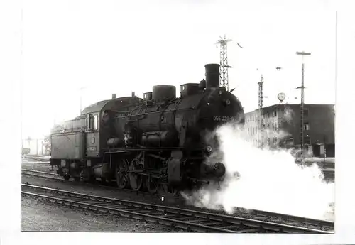 Foto DB Dampflok 055 220 Bw Gremberg 14.07.1969