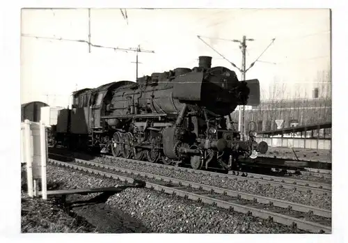 Foto Dampflok DB 50 981 Hohenbudberg Rheydt Schublok De5135 in Dülken