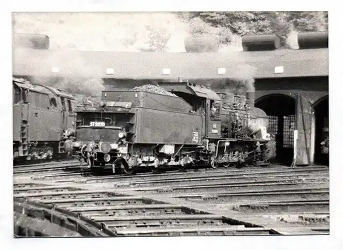 Foto Dampflok DB 57 2070 Bw Hagen Hbf 10.07.1968