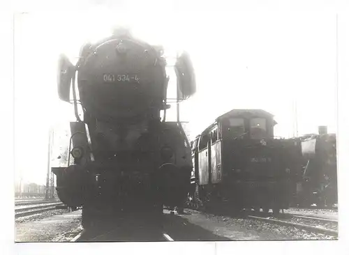 Foto Dampflok 041 334-4 DB Köln-Eifeltor 08.06.1969