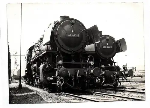 Foto Dampfloks 044 471-1 Oberhausen-O'feld Süd 050 233-6 Gelsenkirchen Bismarck