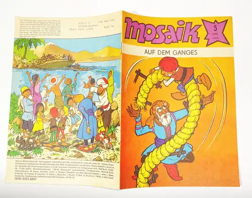 Mosaik Jahrgang 1986 Abrafaxe DDR Comic