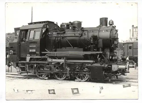 Foto Dampflok 89 008 Dampflokomotive 1960er 1970er