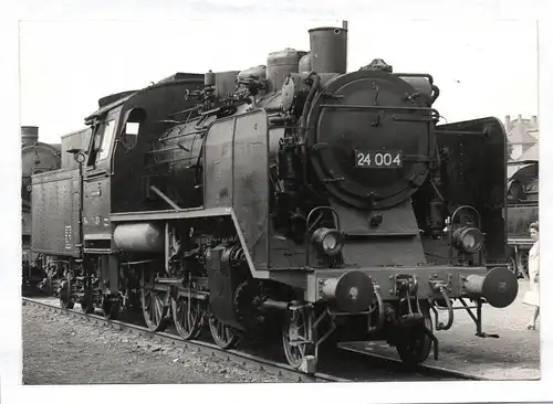 Foto Dampflok 24 004 Dampflokomotive 1960er 1970er