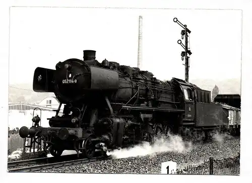 Foto Dampflok 1960er 1970er 052194-8 Dampflokomotive