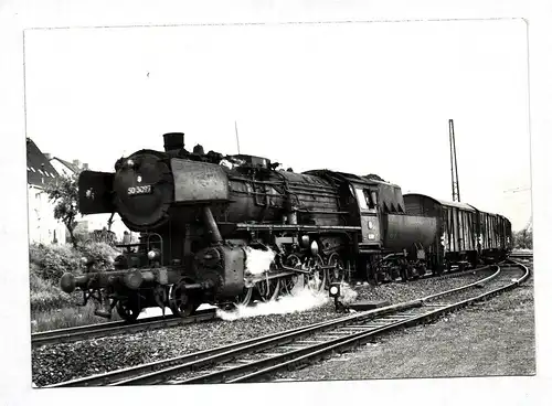 Foto DB Dampflok 50 3097 Dampflokomotive 1960er 1970er