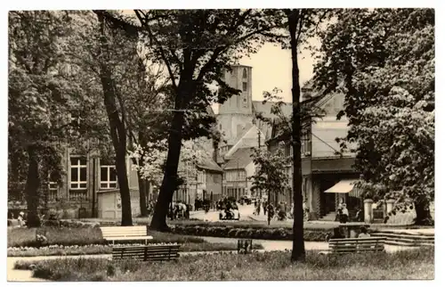 Ak Hoyerswerda Blick zur Friedrichsstraße 1968 DDR