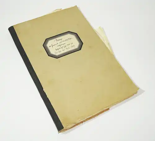Dokumente Mappe Löbau Oelsa 1924 1925 Rechnungen Quittungen Belege
