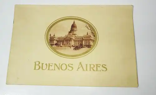 Konvolut Argentinien Buenos Aires 1929 Zeitungen Bildband Reklame
